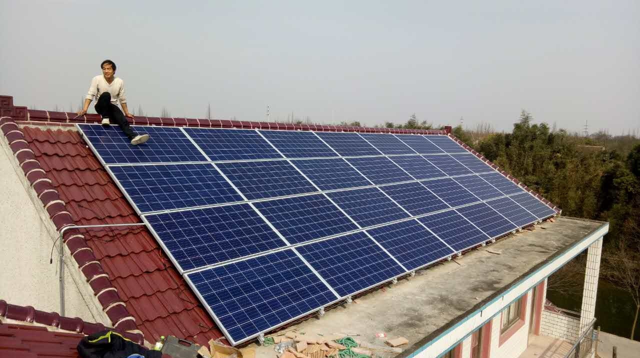 霞霖案例--崇明鴿東村7.42kwp